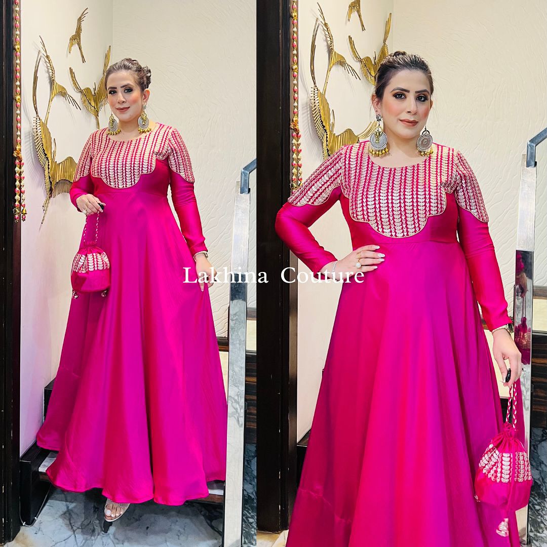 Jaipur ka Gota Winter Gown