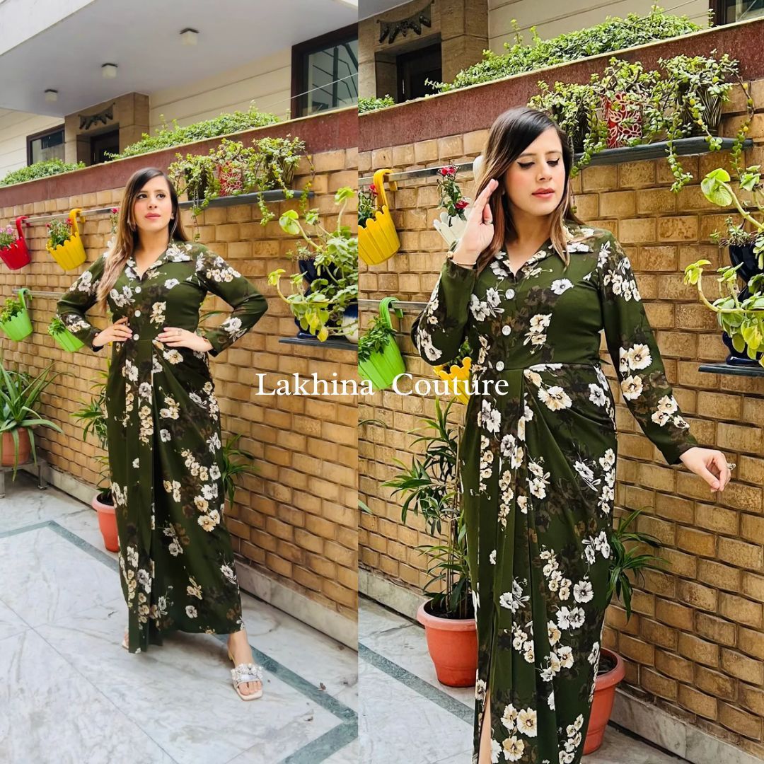 Olive Winter Drape