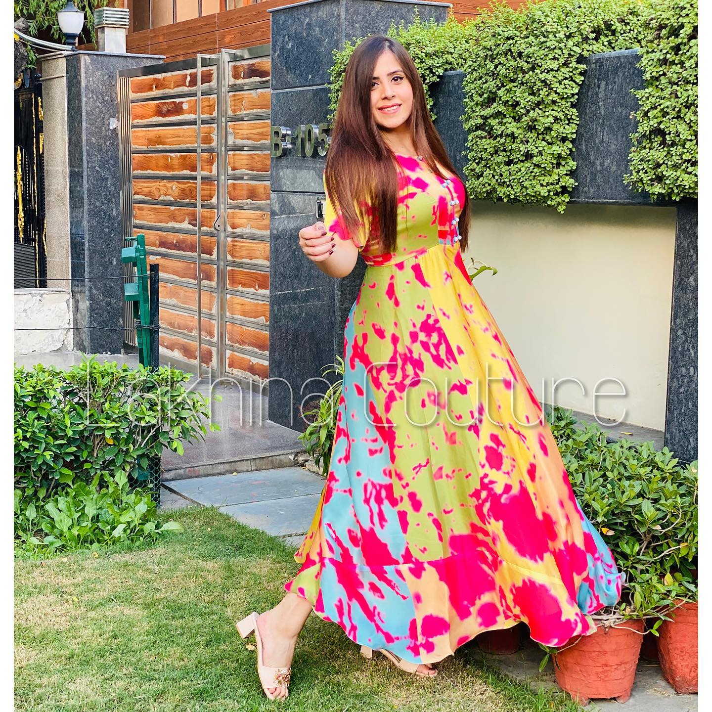 SS Multicoloured Beautiful Maxi