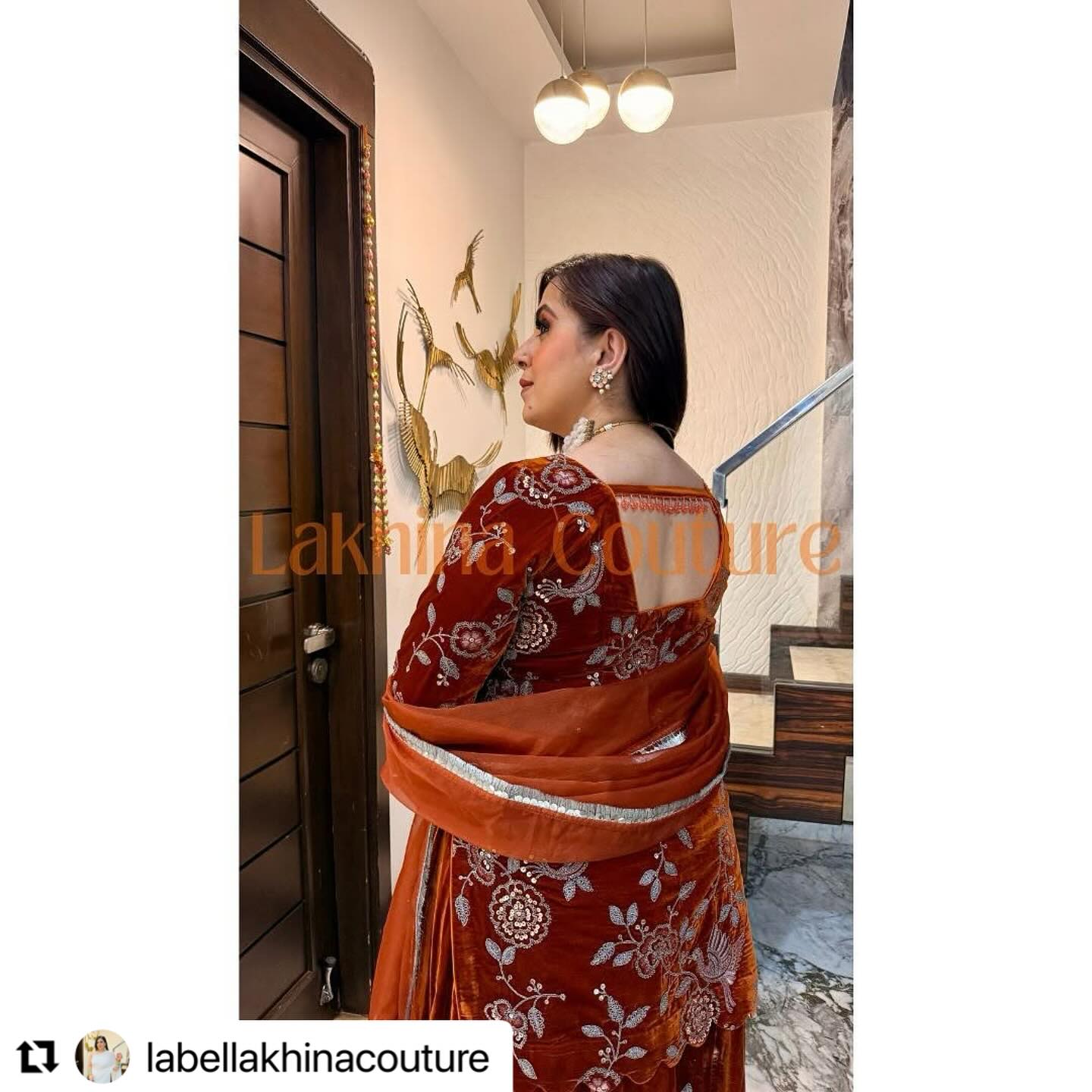 Sunset Radiance Sharara Suit