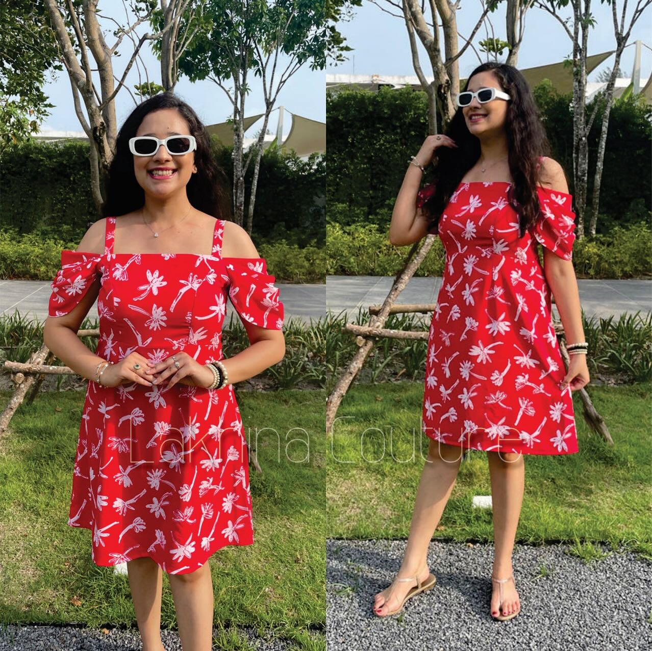 Red Beach Dress