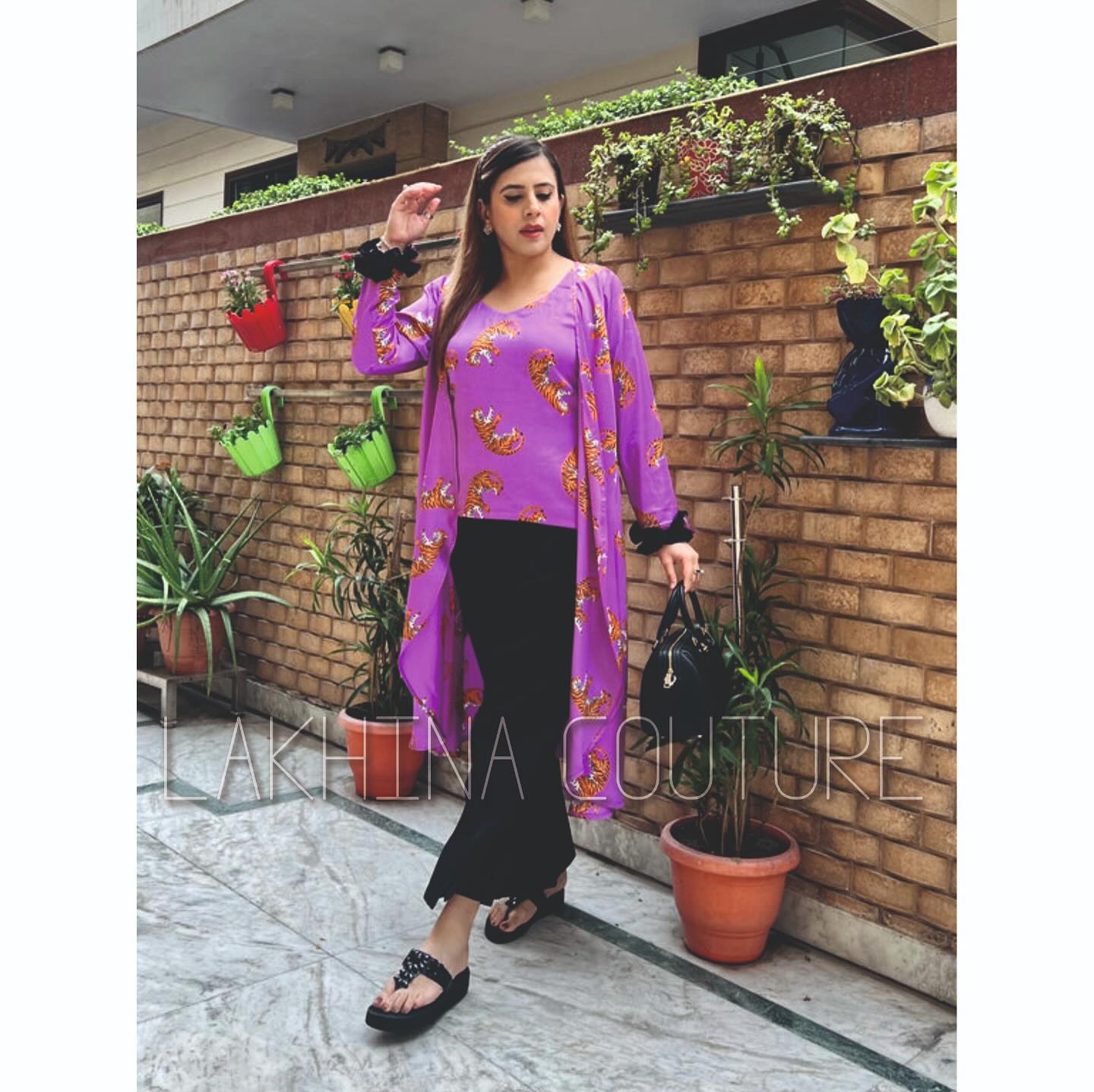Purple Tiger Top