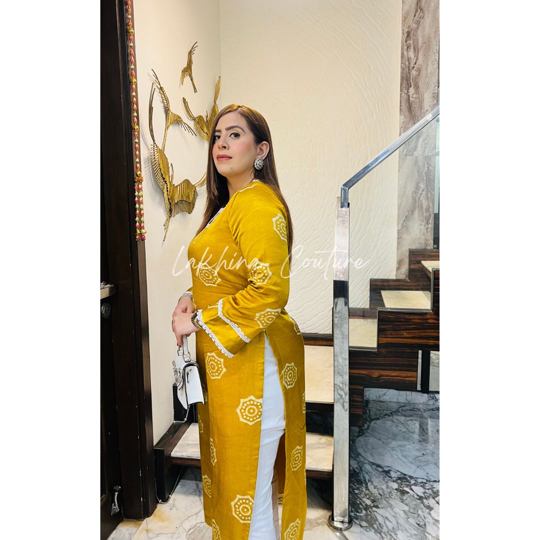 Sunshine Batik Kurti