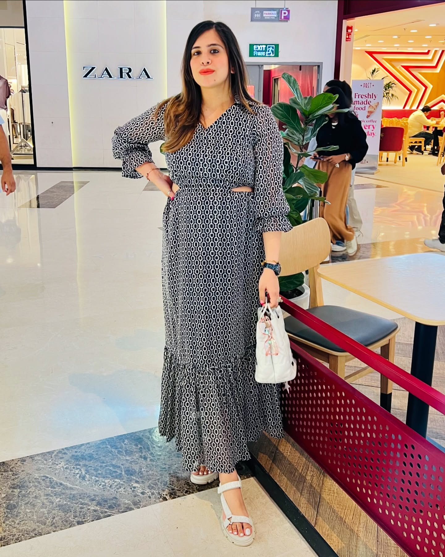 Midnight Blue Chain Maxi
