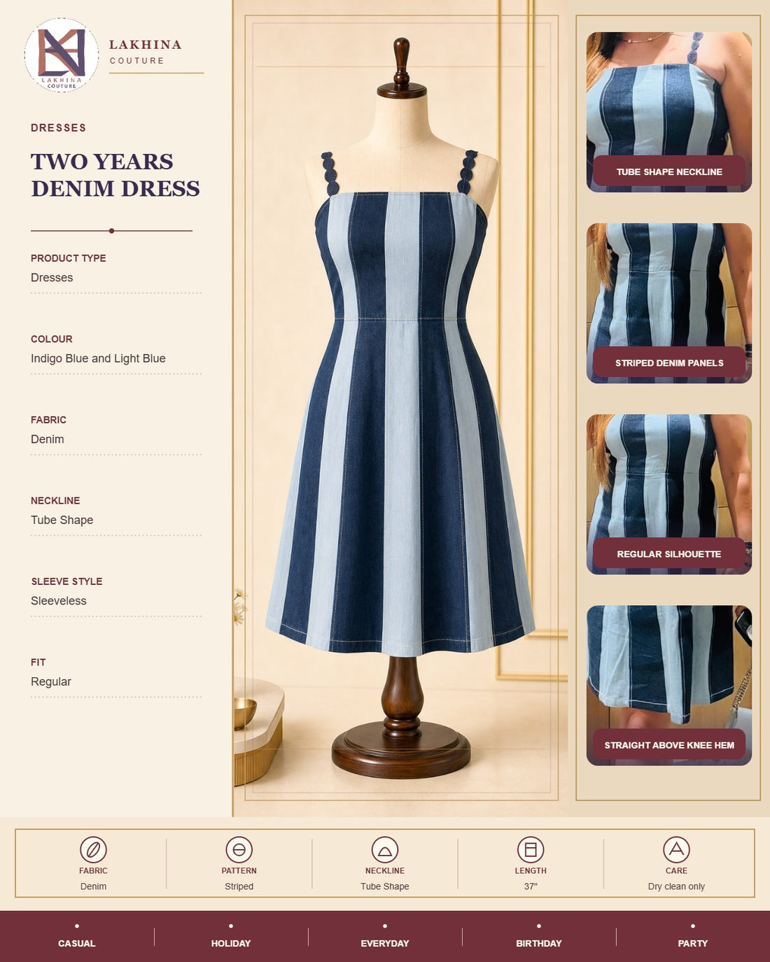 Two Years Denim Dress