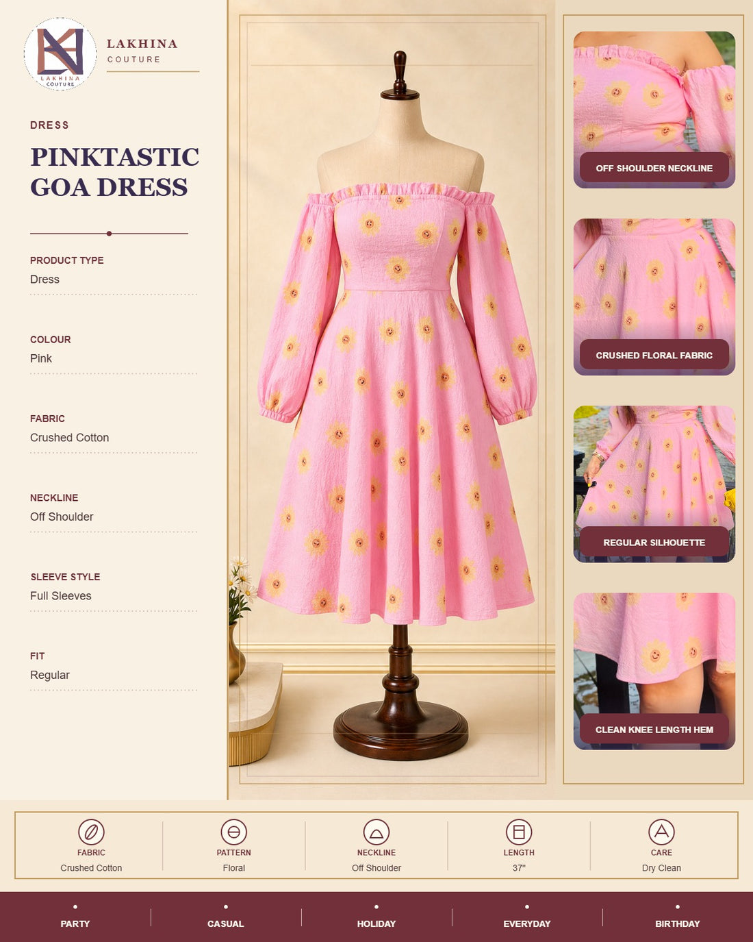 Pinktastic Goa Dress
