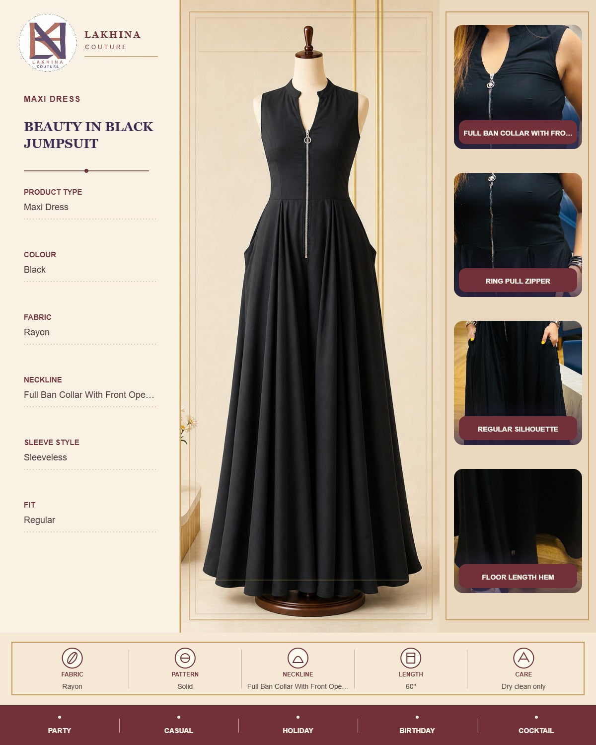Beauty in Black Jumpsuit