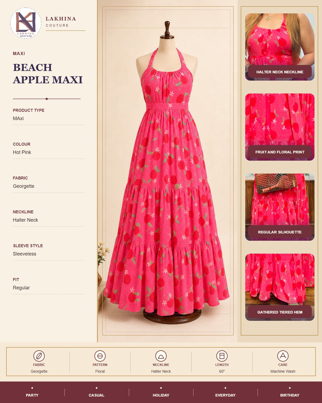 Beach Apple Maxi