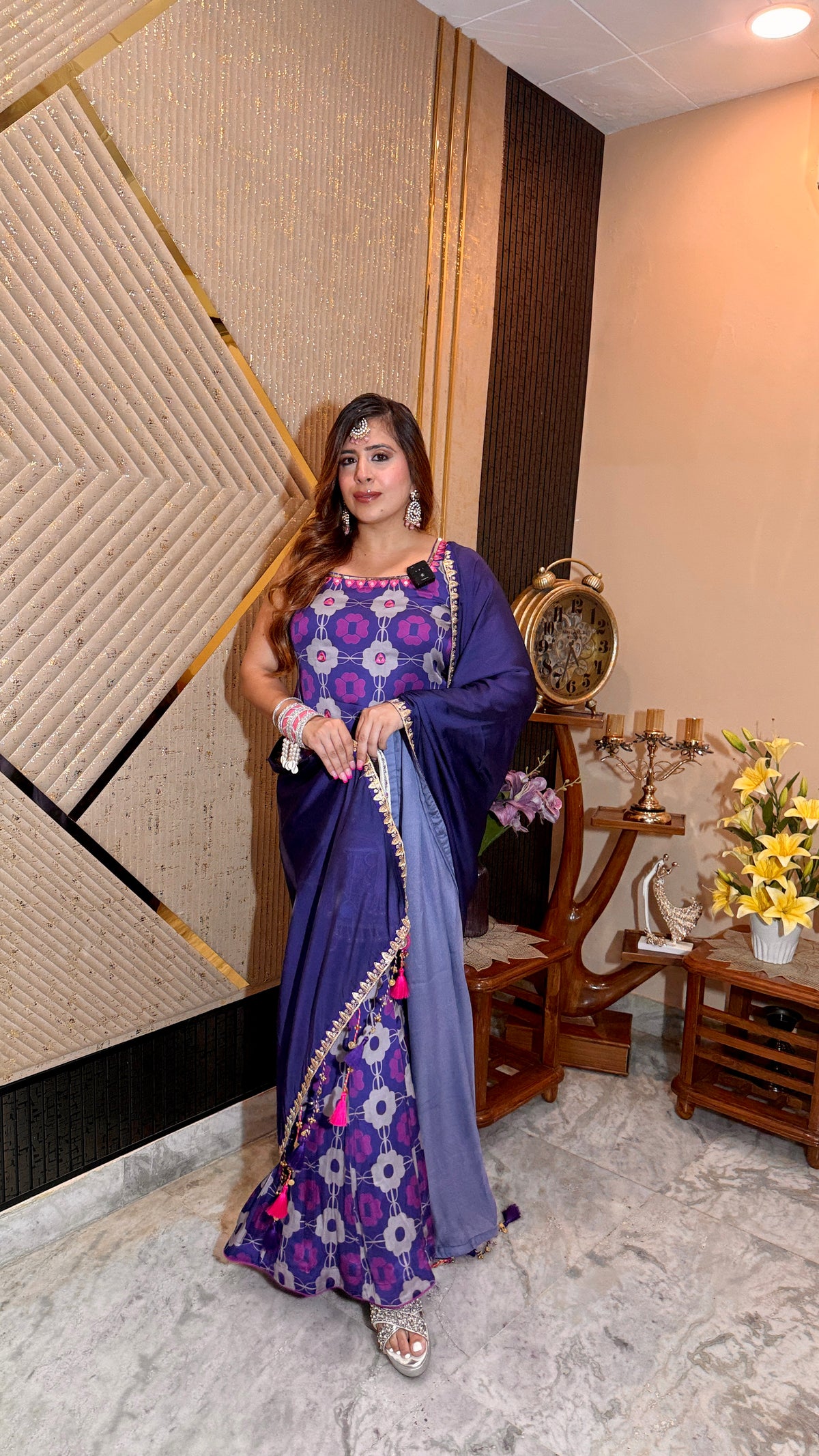 Purplicious Garara Suit
