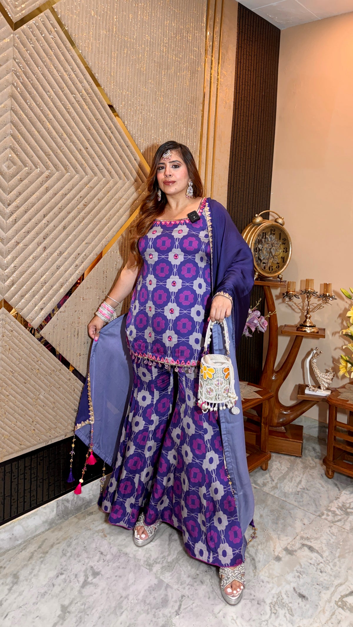 Purplicious Garara Suit