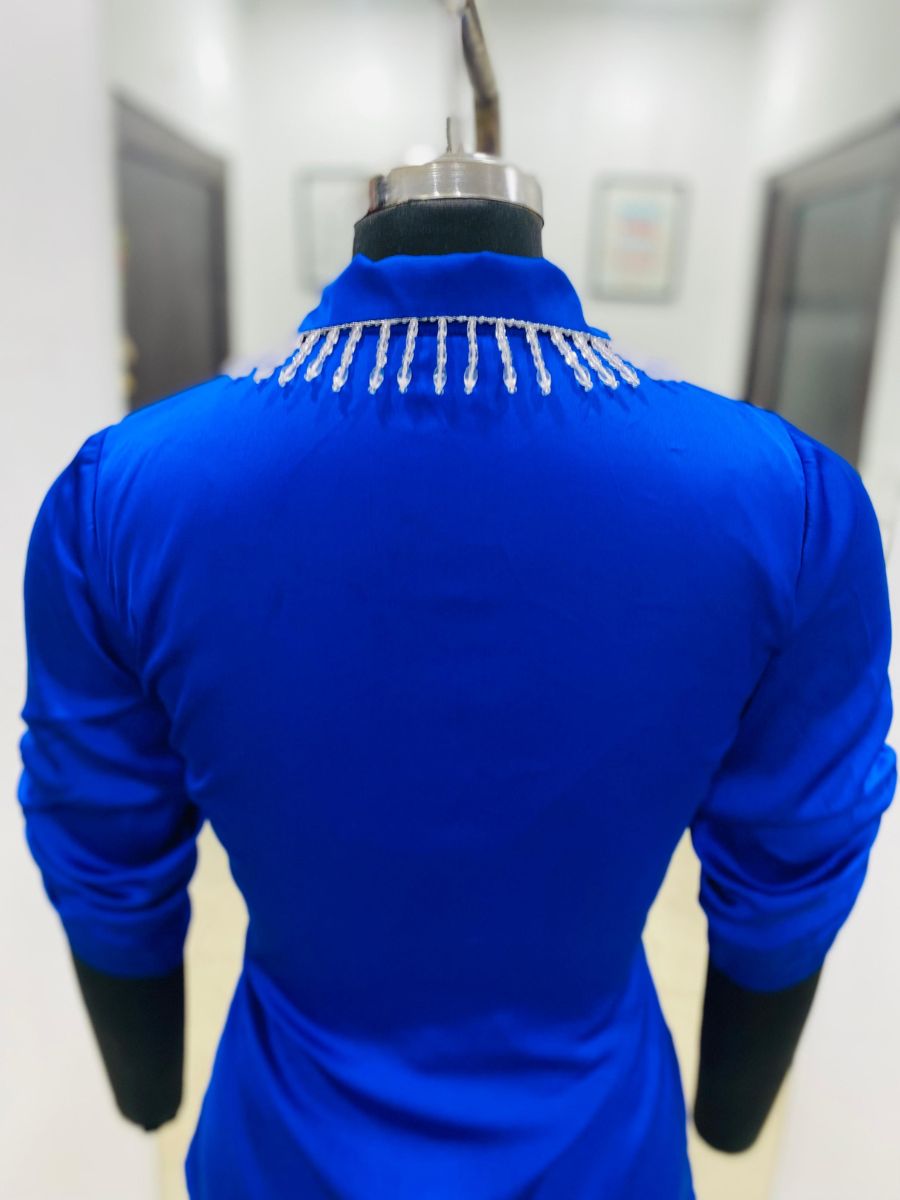 Royal Blue Old Money Shirt