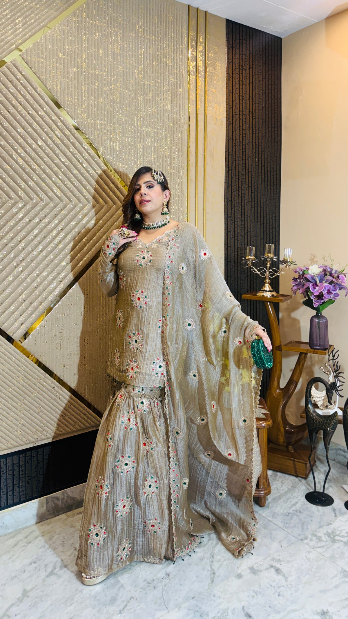 Catch The Copper Garara Suit