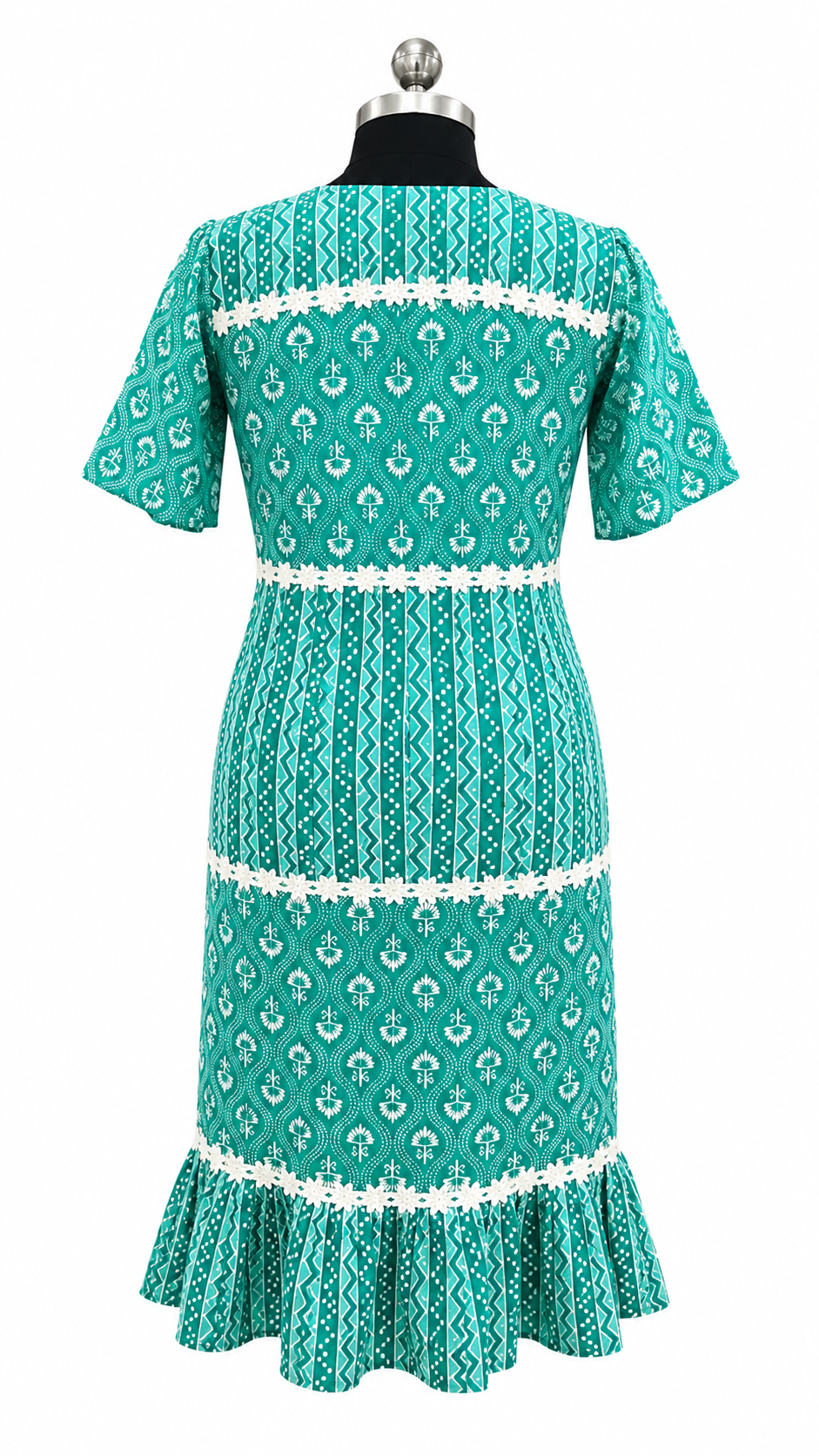 Veloura Nursing Midi Dress | Lakhina Couture - Look 6