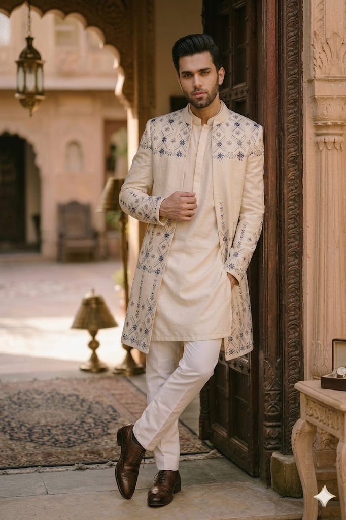 Cream Silk Festive Set