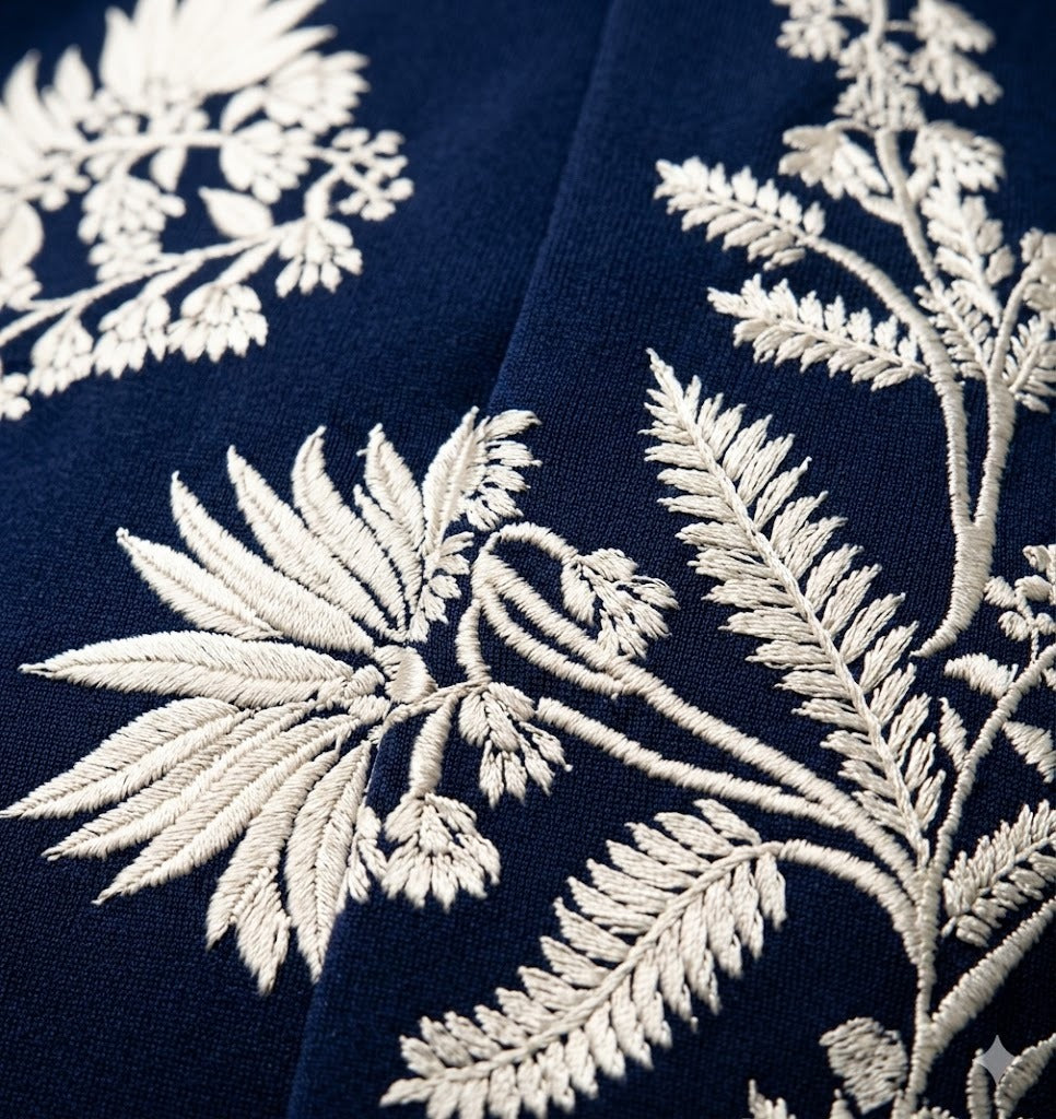 Hand Embroidered Bandhgala Suit