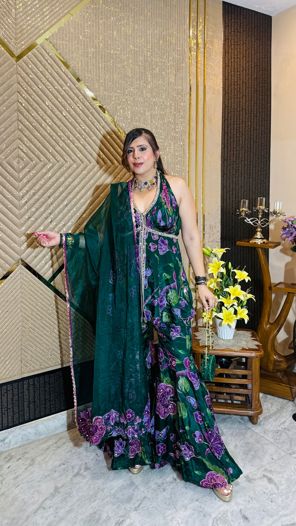 Greedy Green Garara Suit
