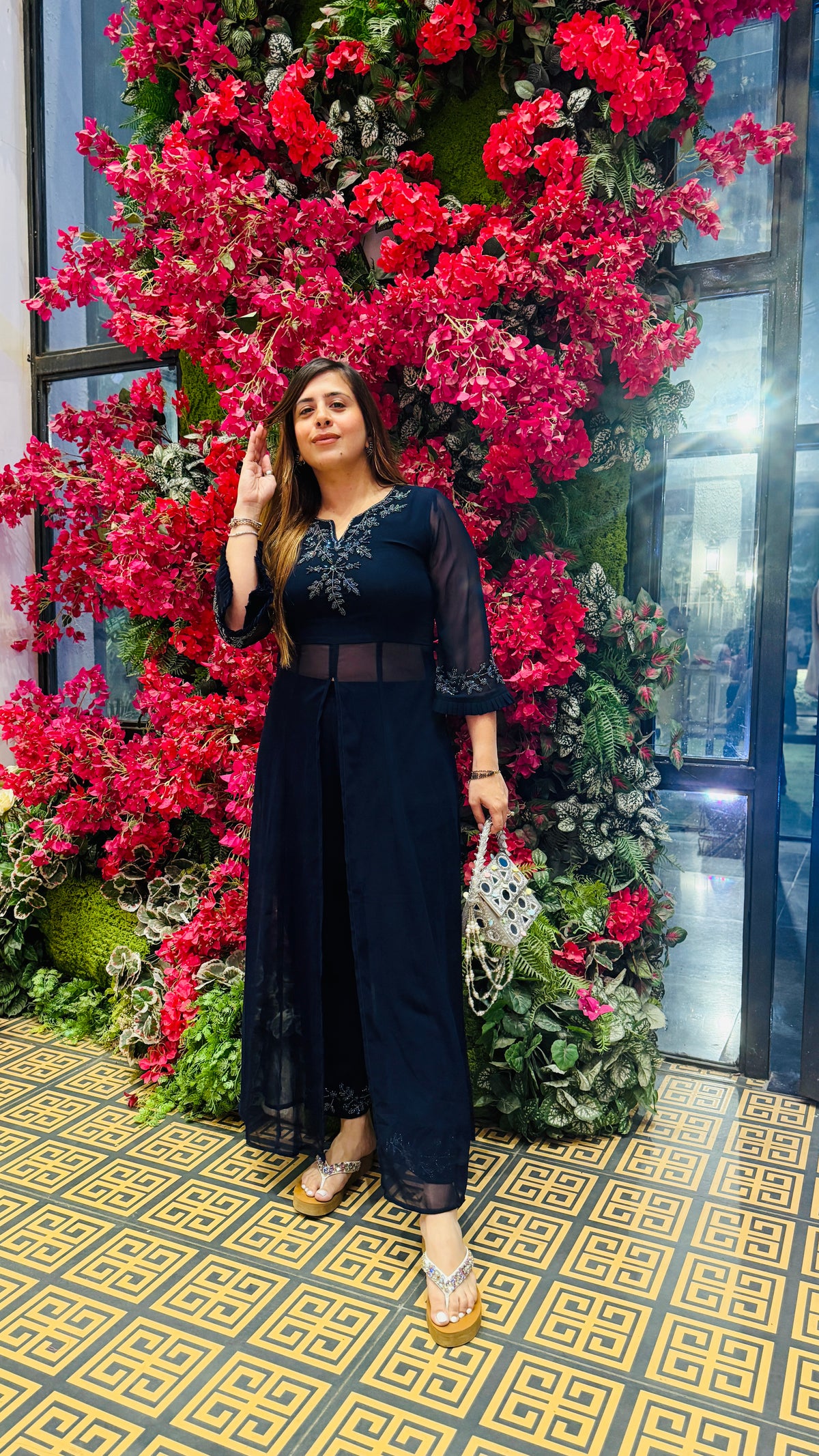 Midnight Vine Navy Blue Suit