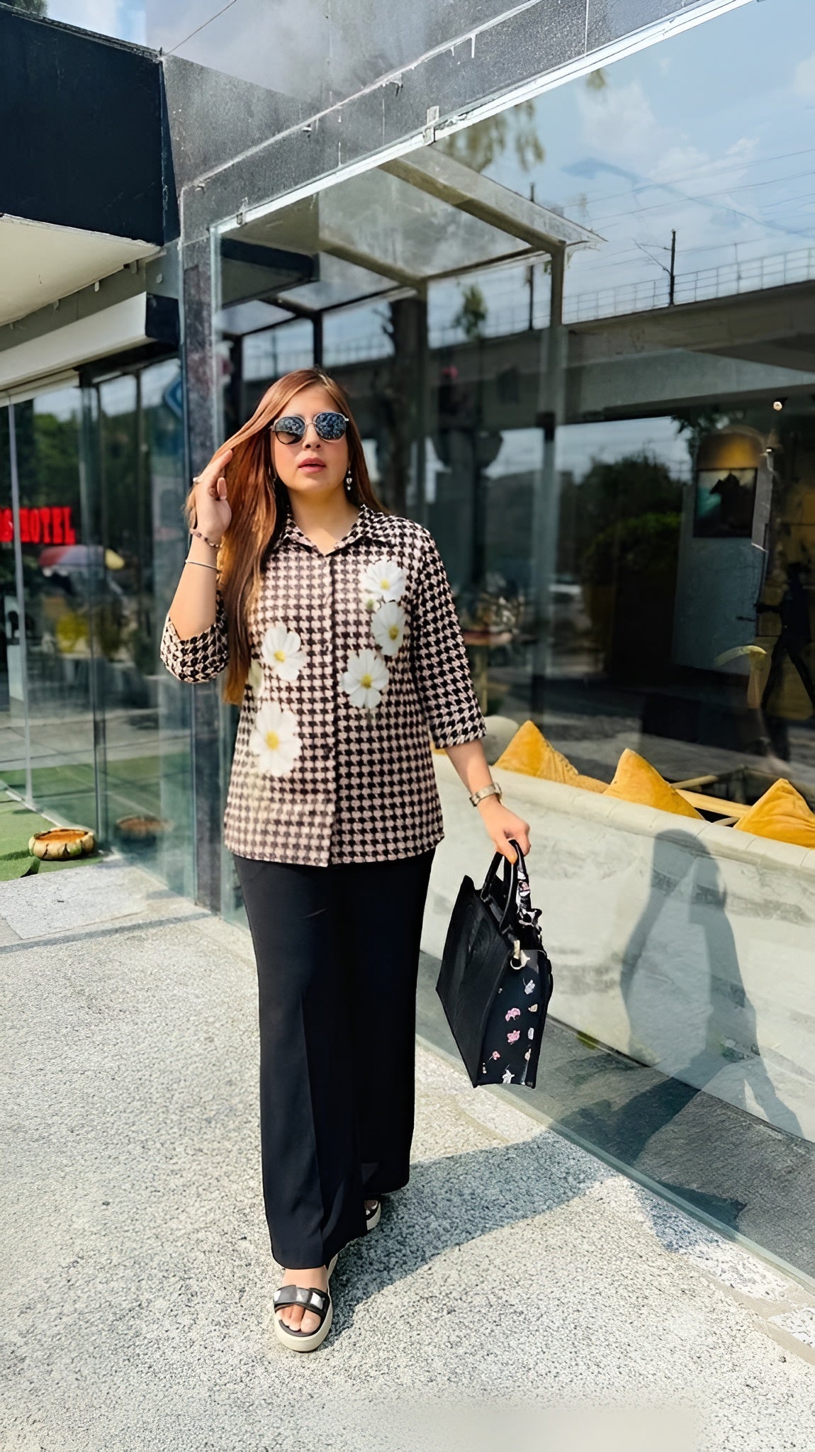 Brown & Black Stripes Shirt