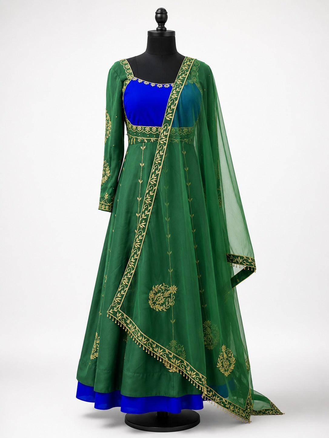 Emerald Queen Anarkali Set