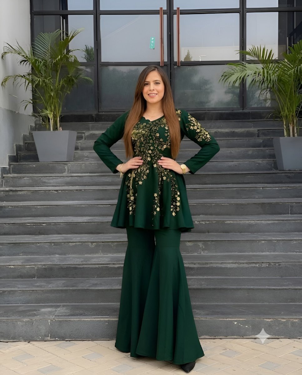 Emerald Bloom Suit
