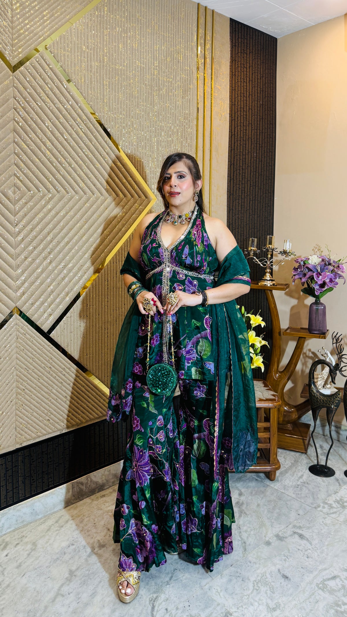 Greedy Green Garara Suit