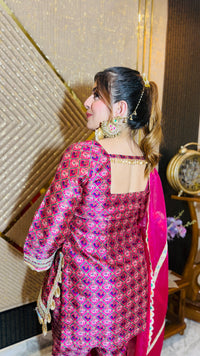 Pink Elephant Festive Suit