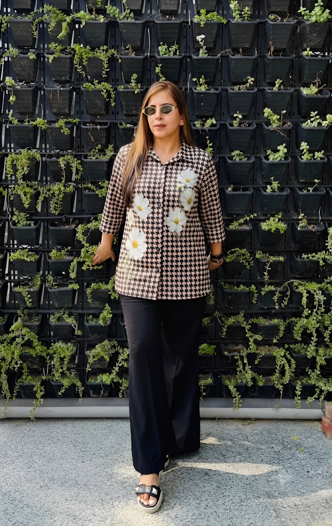Brown & Black Stripes Shirt