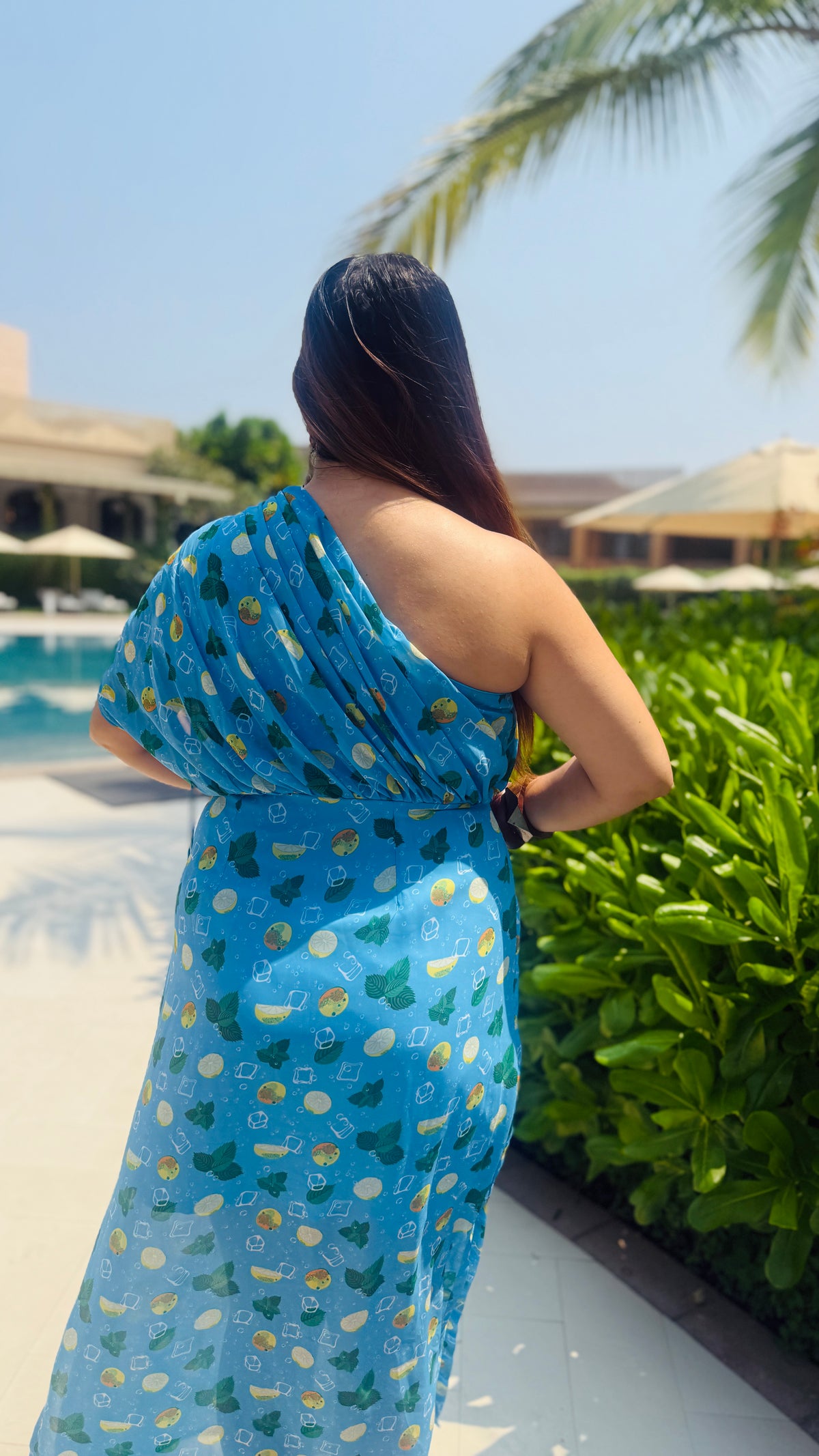 Amalfi Lemon Maxi Dress