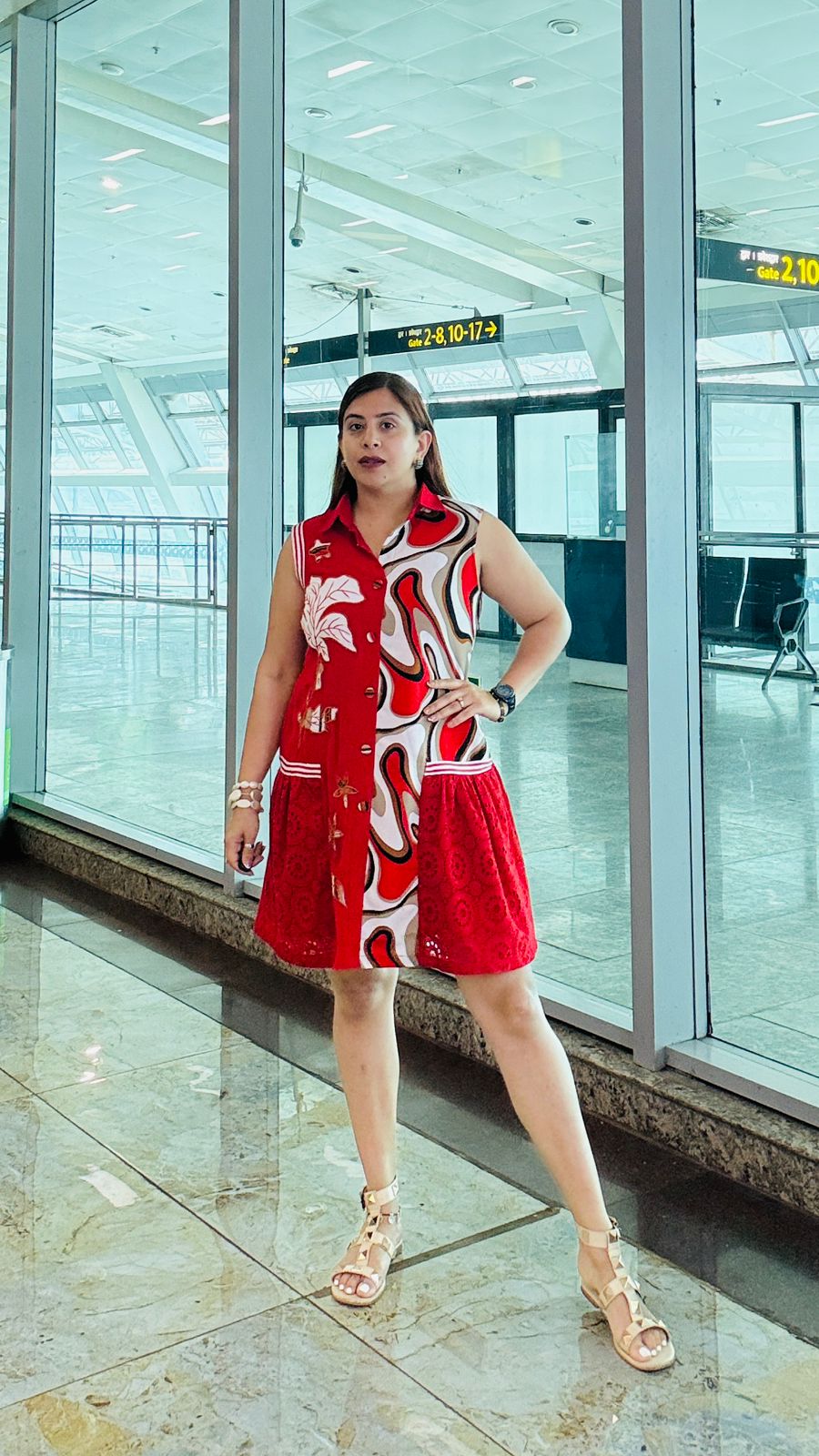 Every Red-dy Shirt Dress