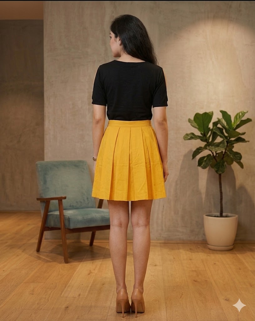 Black Yellow Co-Ord Set