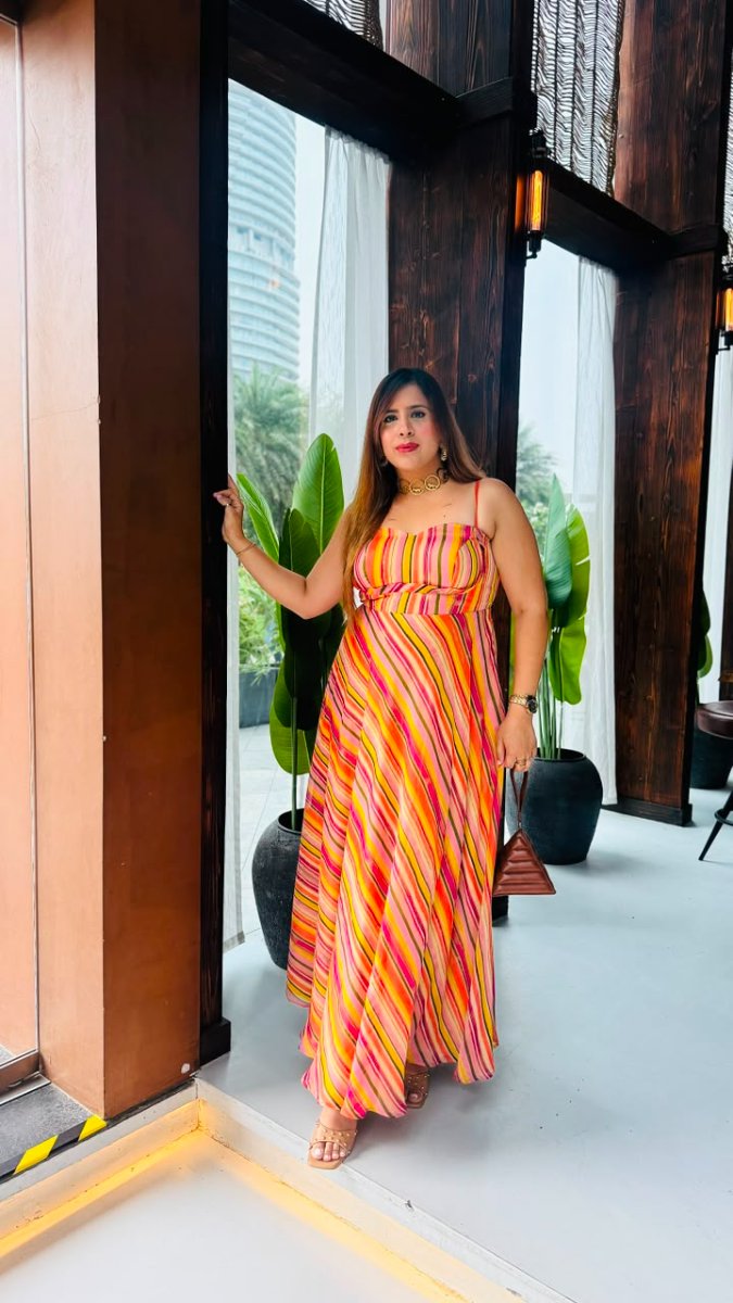 Orange Katrina Maxi