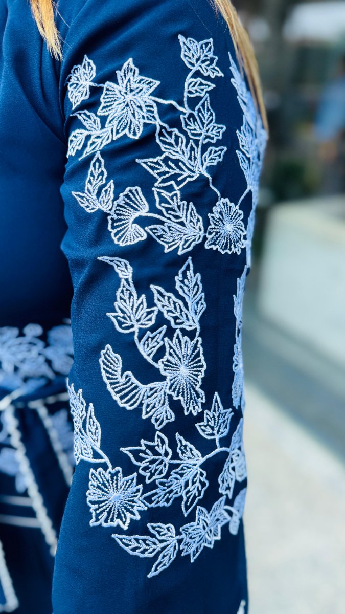 Beijing Blue Midi Dress