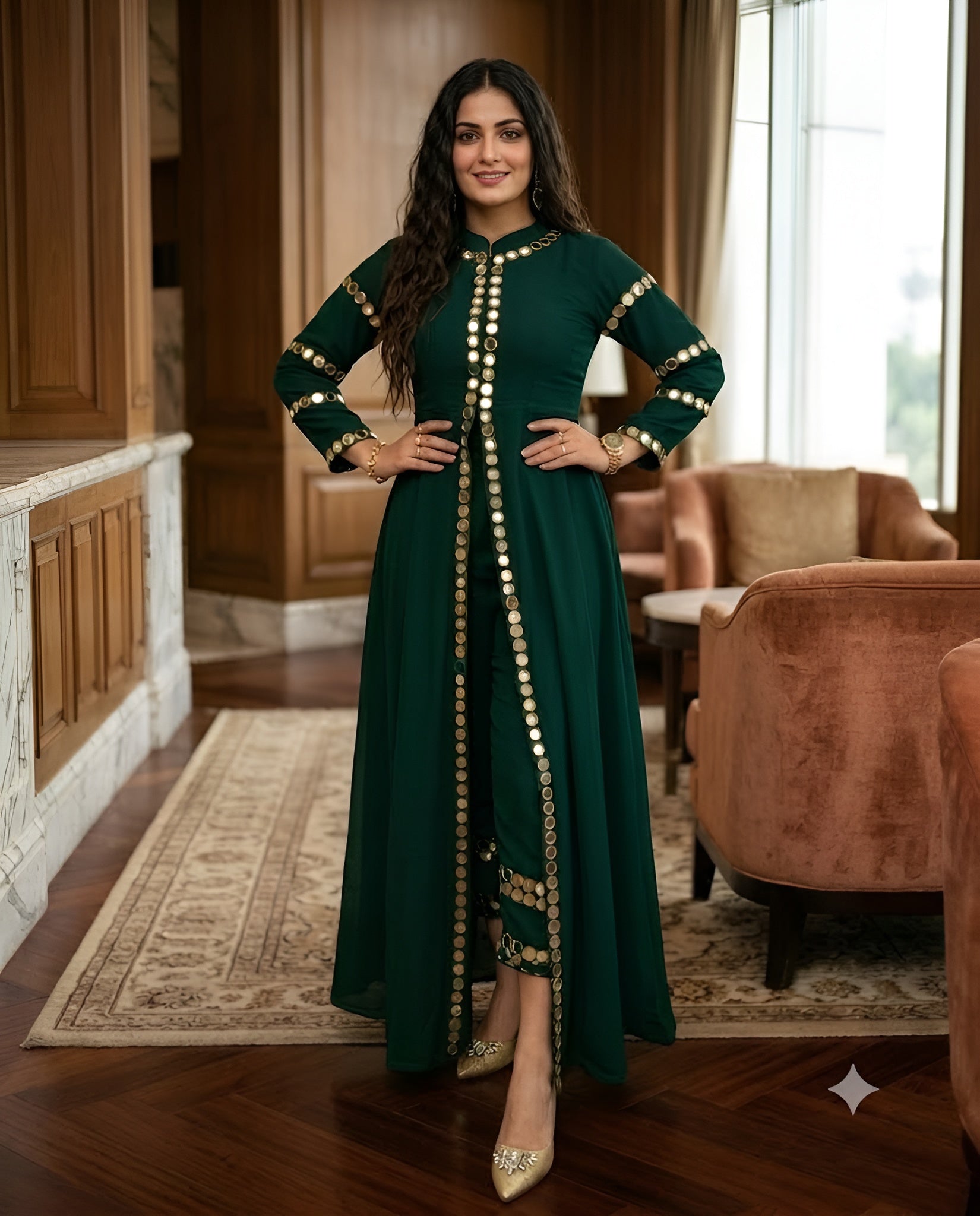 Green Mirror Suit