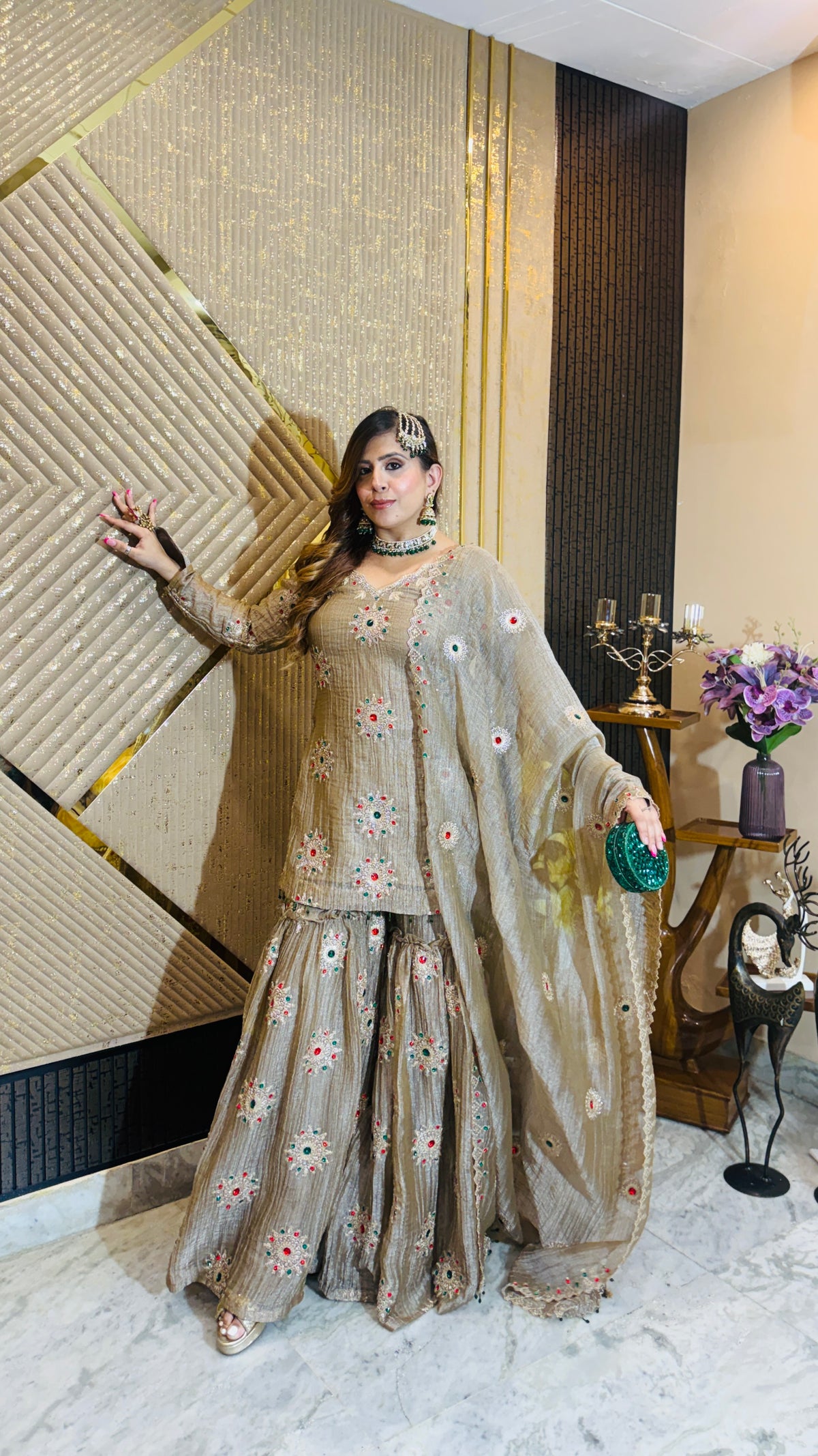 Catch The Copper Garara Suit