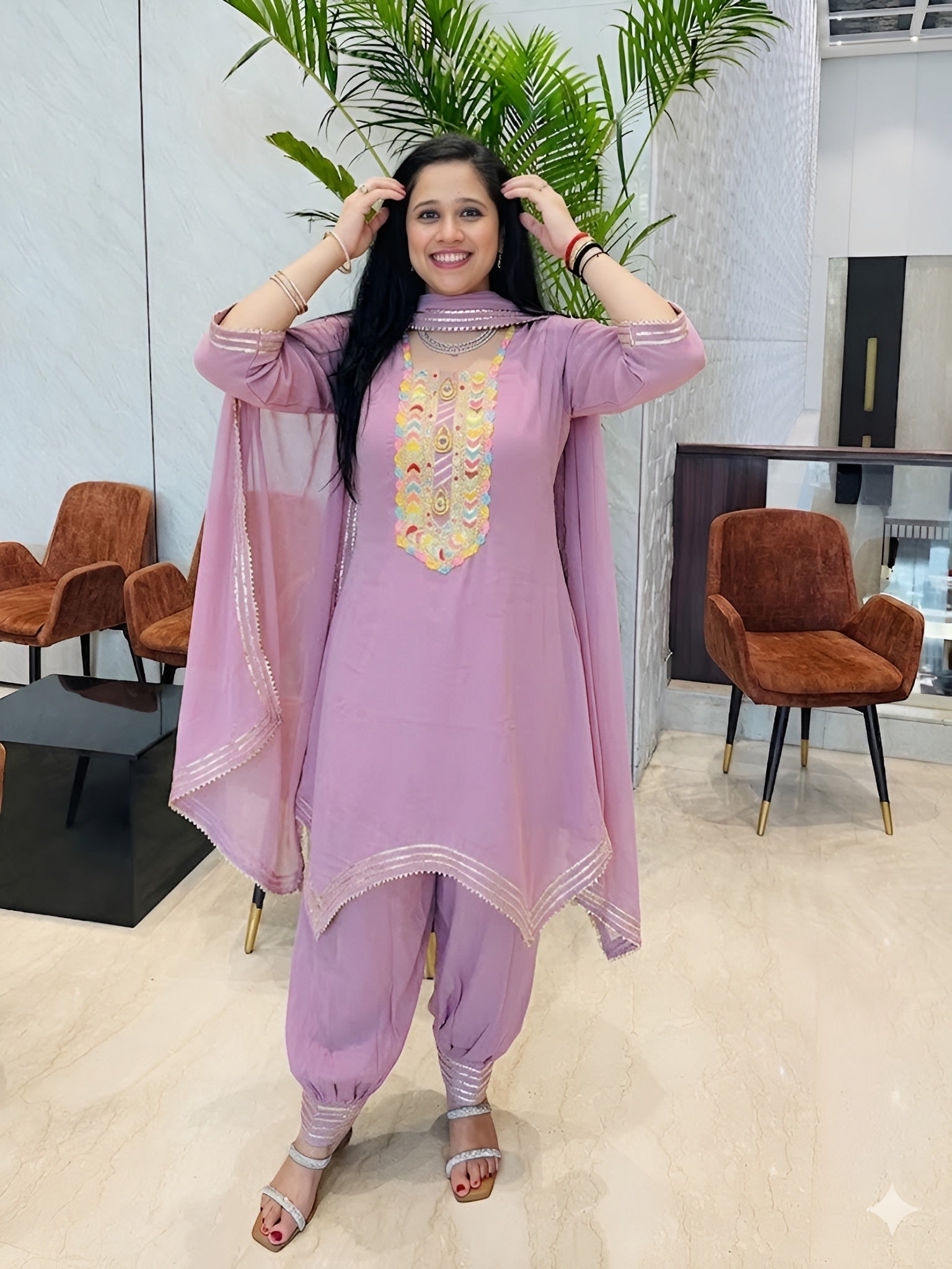 Lilac Desi Co-ord