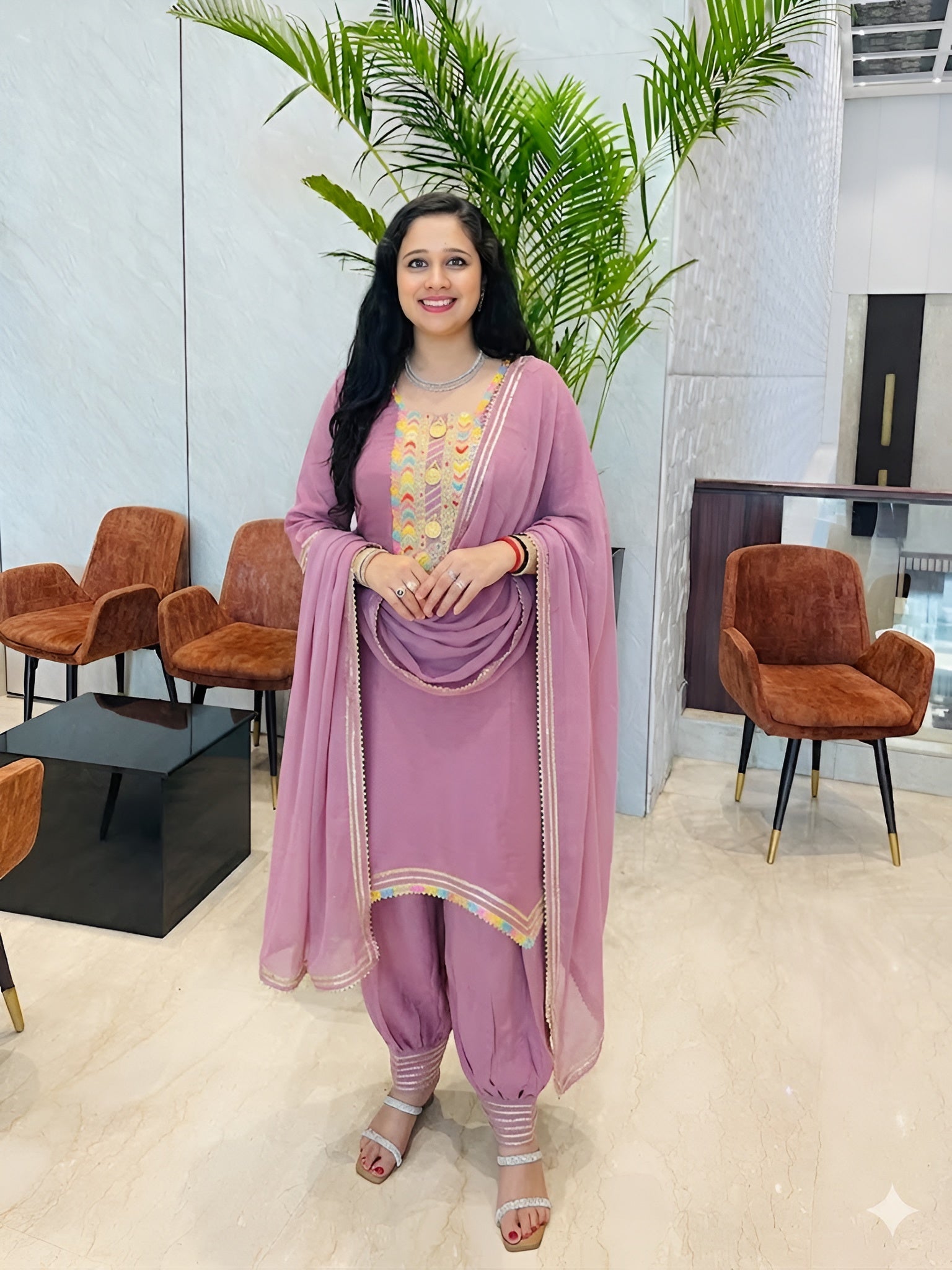 Lilac Desi Co-ord