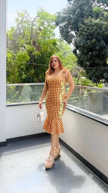 Emily In Paris Midi Dress