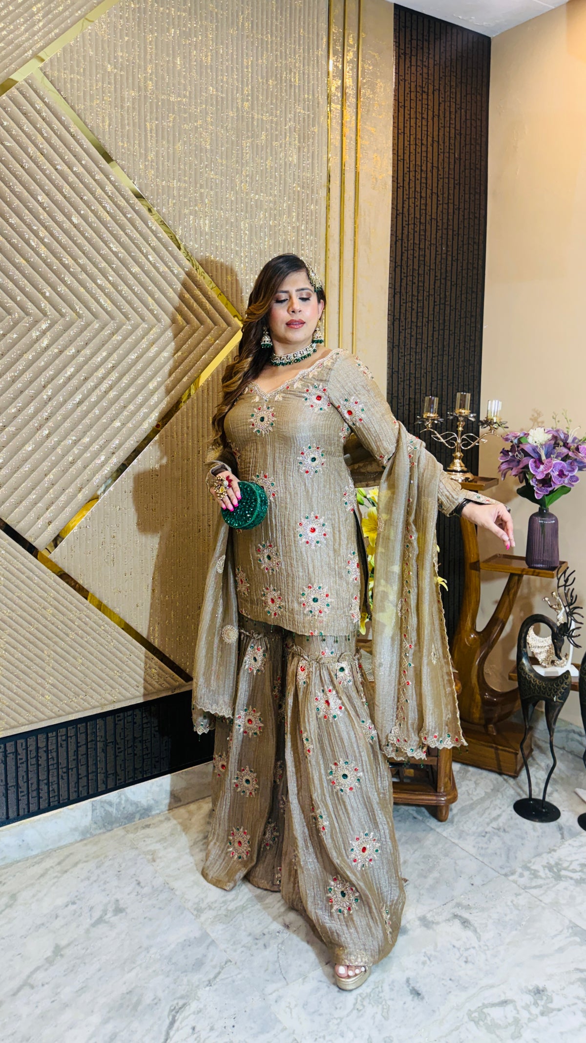 Catch The Copper Garara Suit