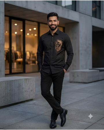 Regal Mane Black Shirt