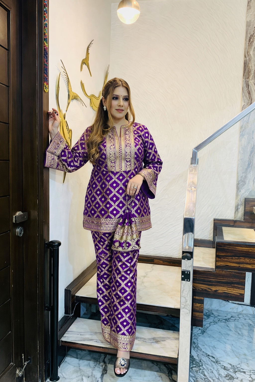 Bake the Black Co-Ord (with a Potli Bag)