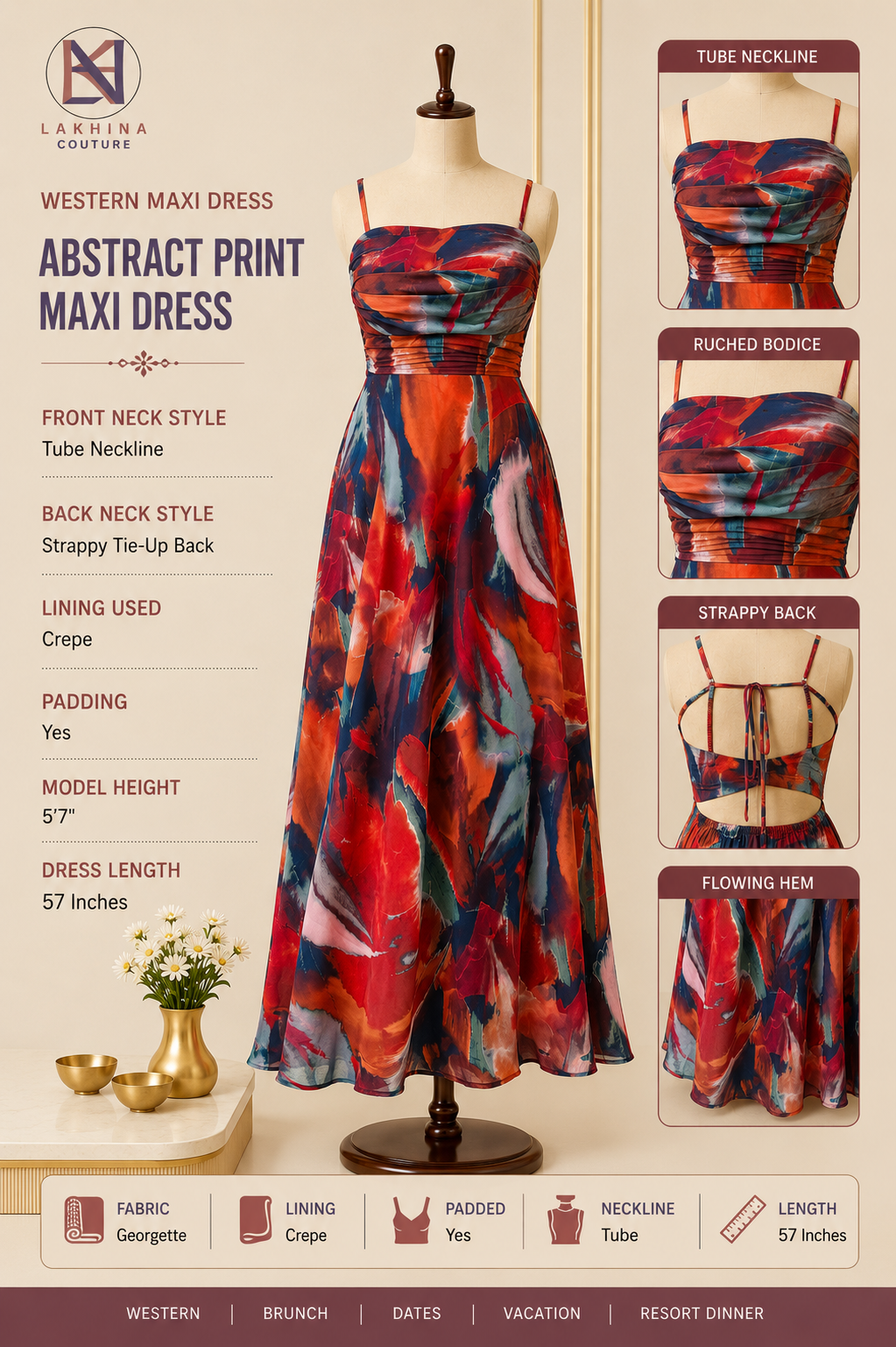 Messy Multicolored Maxi