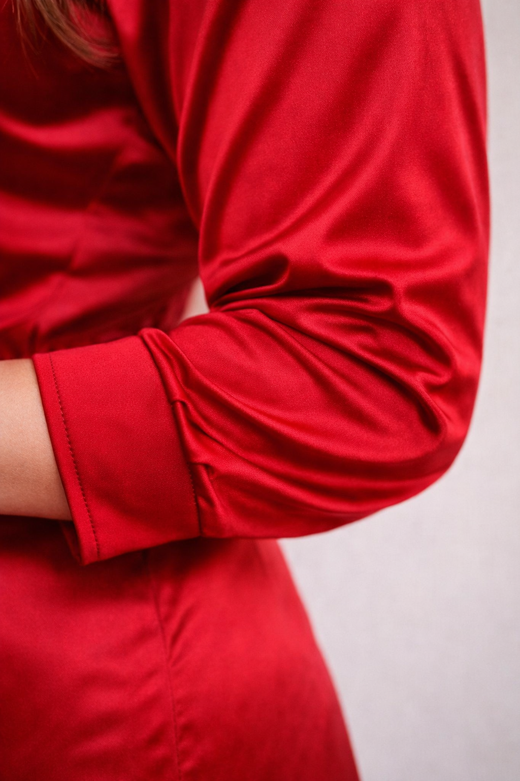 chinese dress ladies Valentine Red Dress – Lakhina Couture