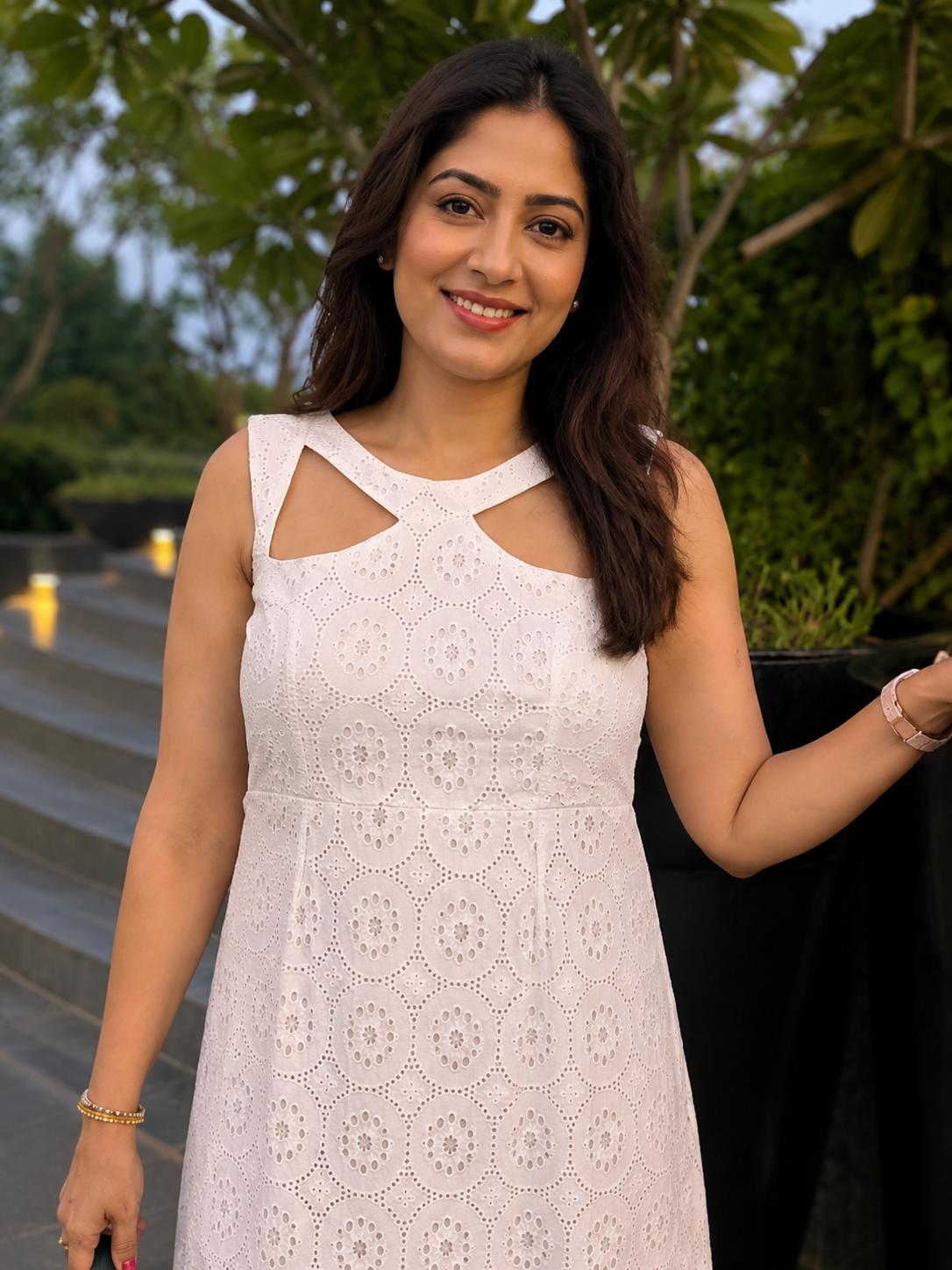 Cotton Shifili Maxi Dress