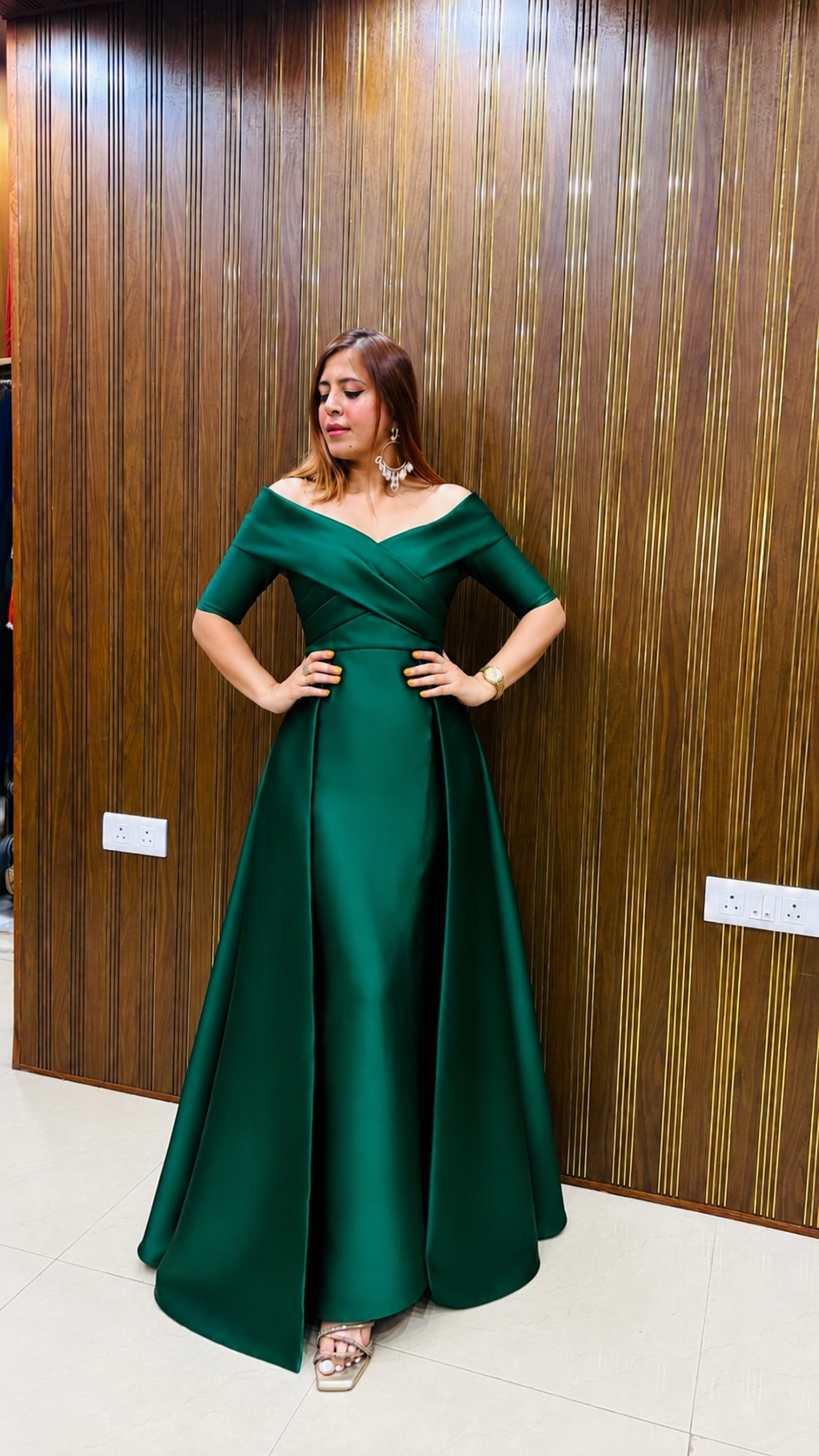 Emerald Enchantress Gown
