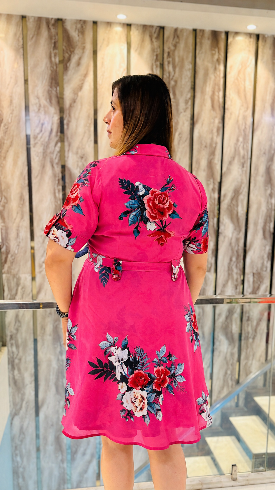 London Affair Pink Dress