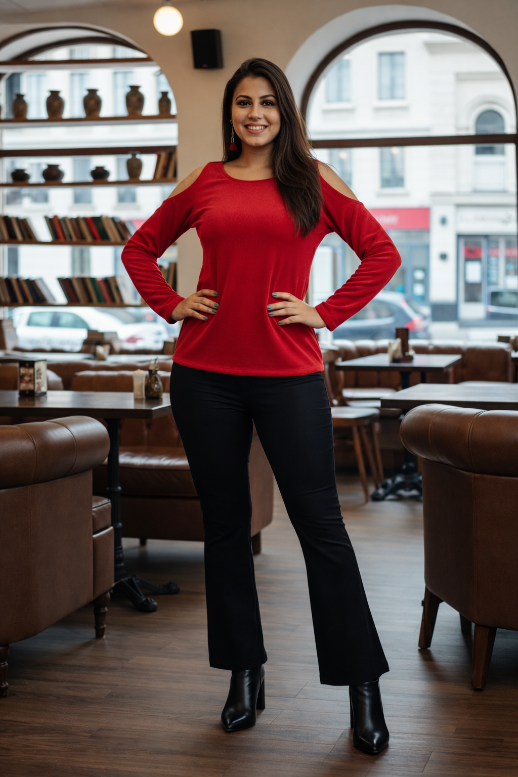 Red Velvet Top