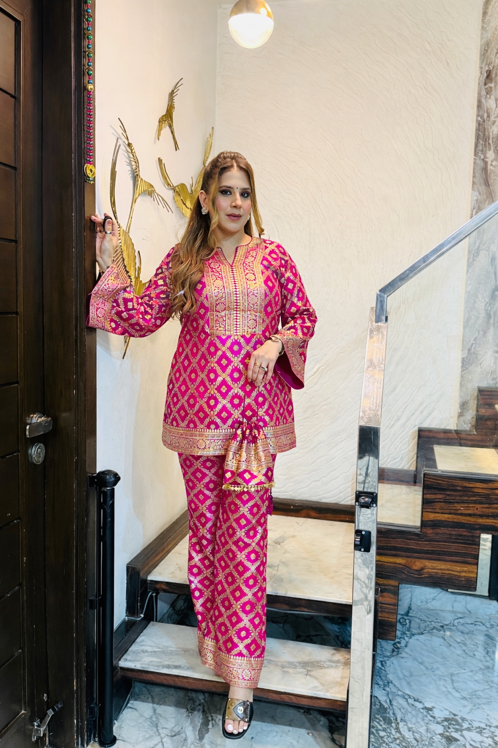 Bake the Black Co-Ord (with a Potli Bag)