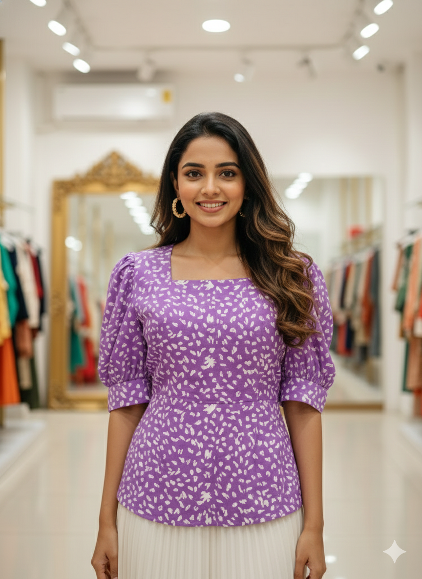 Lilac Breeze Button-Up