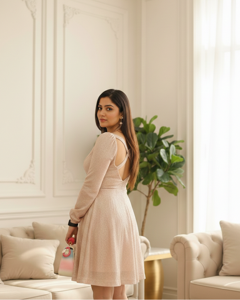 Rose Gold Dress