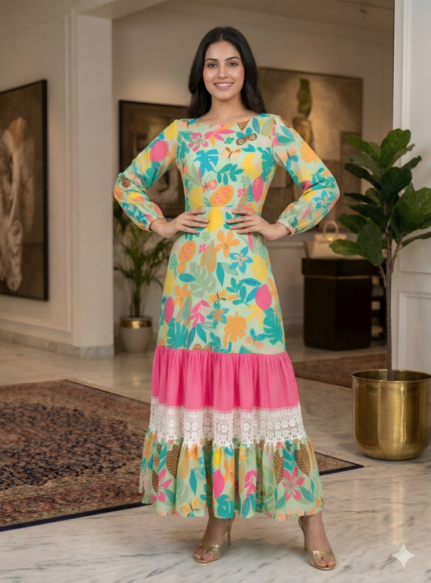 Mint Vacation Maxi